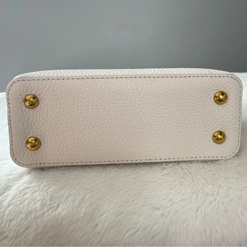 Louis Vuitton Taurillon & Python Leather Capucines Mini Handbag - Picture 8 of 16